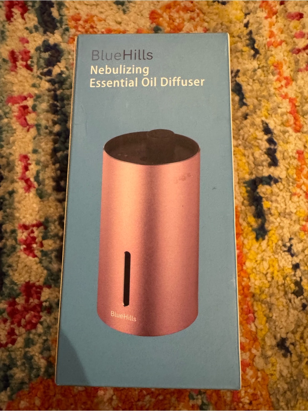 Pink Nebulizing Essential Oil Diffuser